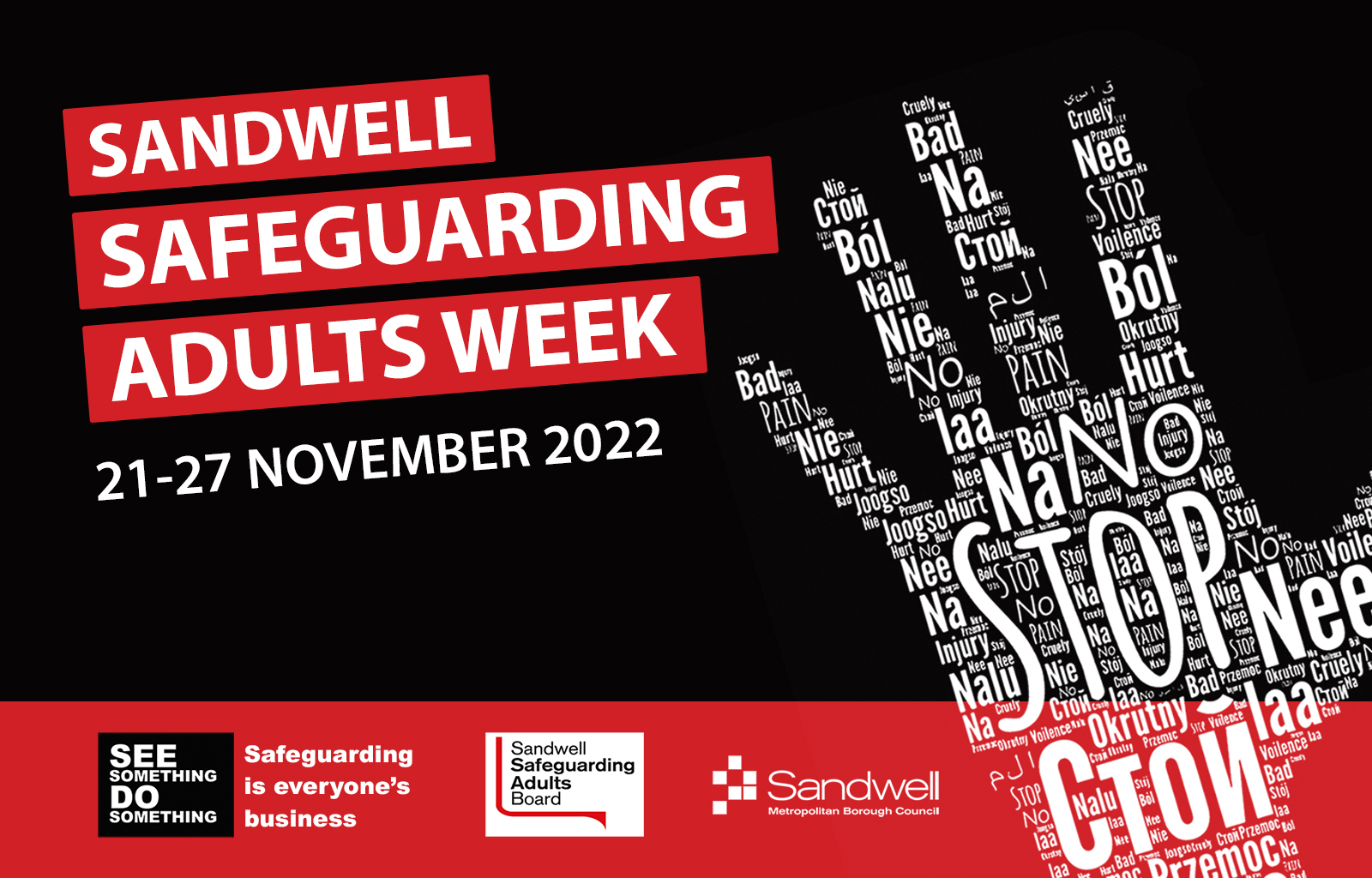 Adult Safeguarding Week 2022 Image
